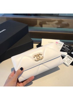 CHANEL 19 LONG WALLET